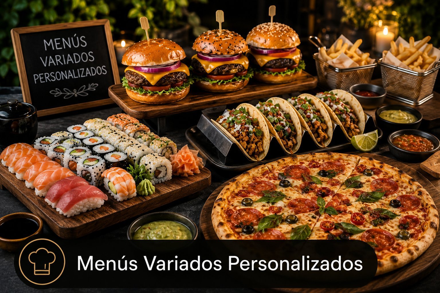 Menús Variados Personalizados
